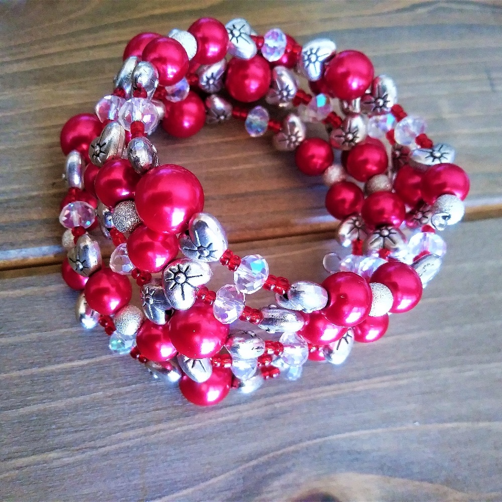 3 for $49 NEW Valentines Day Wrap Bracelet - Picture 4 of 6